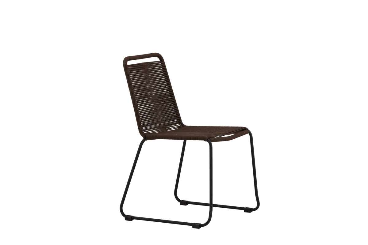 Venture Design Lindos Matstolar 2-pack Brun/Svart
