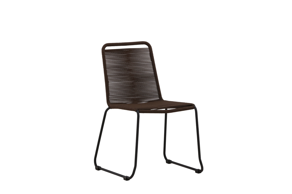 Venture Design Lindos Matstolar 2-pack Brun/Svart