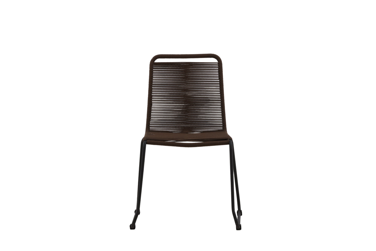 Venture Design Lindos Matstolar 2-pack Brun/Svart
