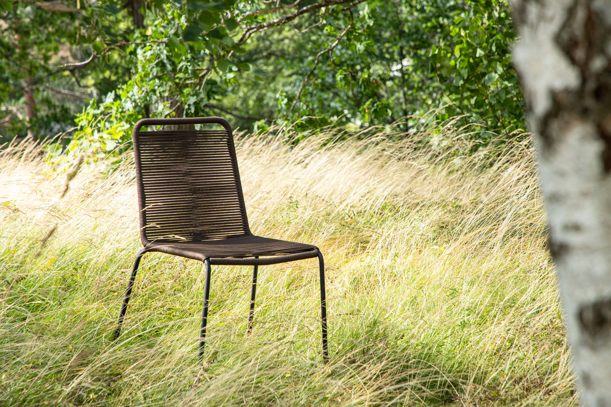 Venture Design Lindos Matstolar 2-pack Brun/Svart