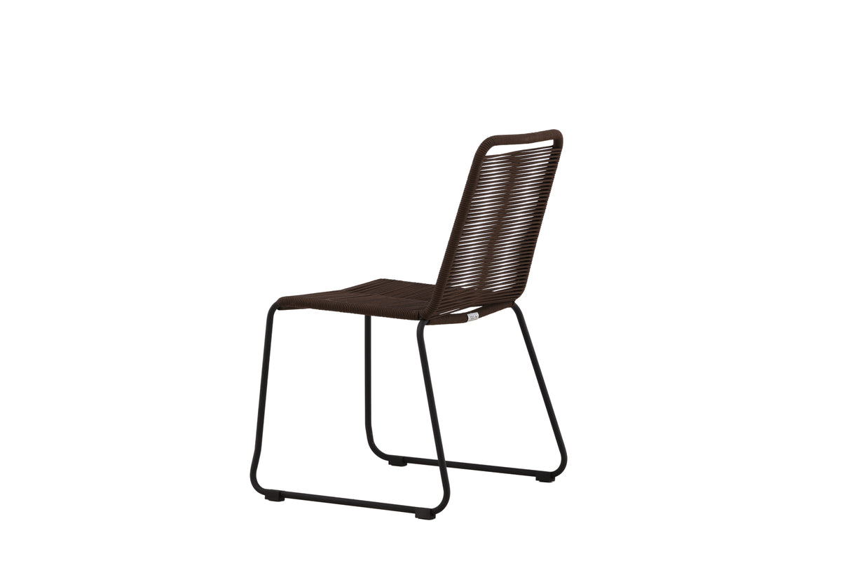 Venture Design Lindos Matstolar 2-pack Brun/Svart