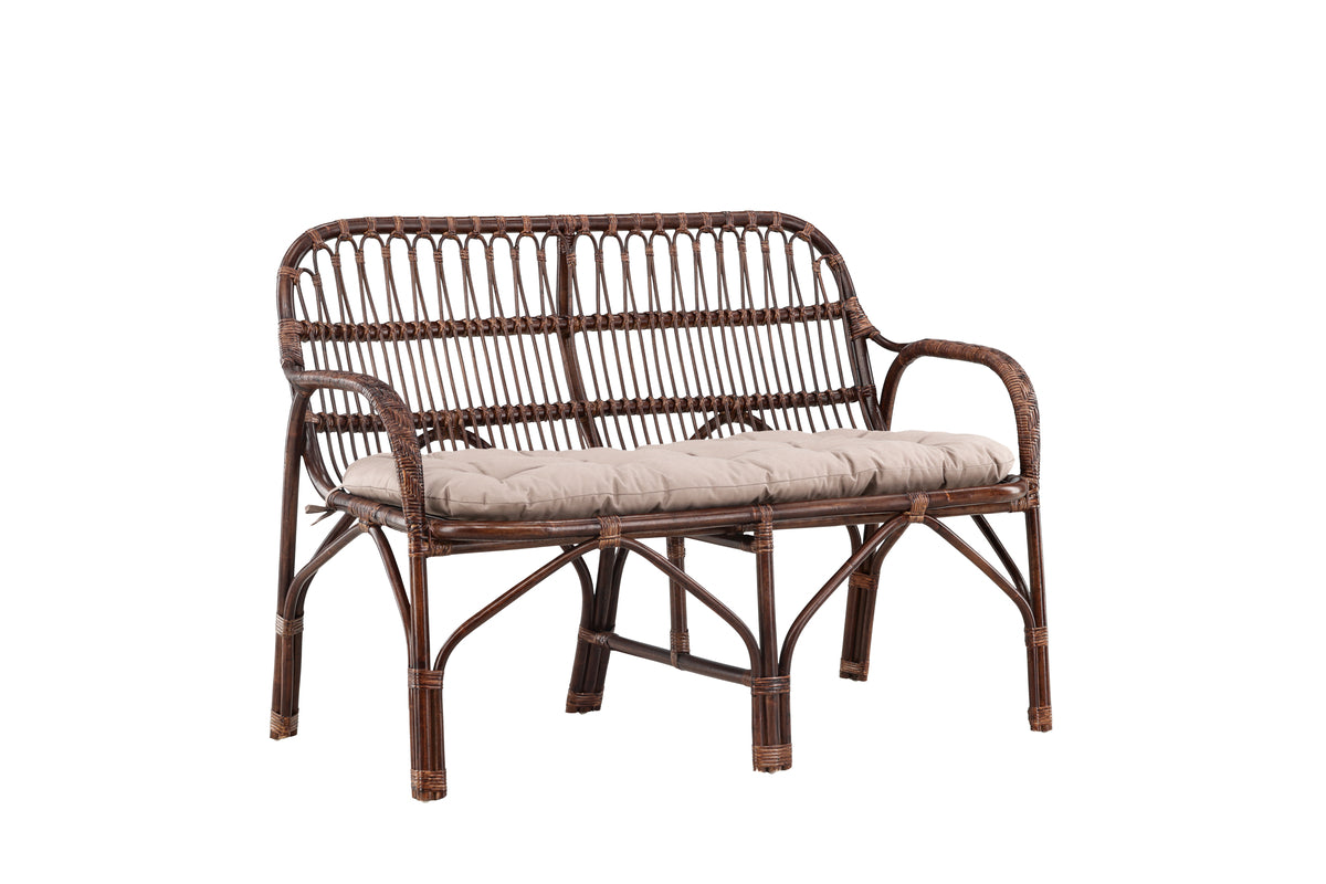 Venture Design Nella 2-sits soffor Mörk valnöt