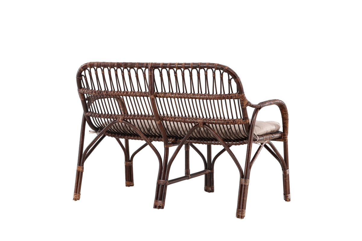 Venture Design Nella 2-sits soffor Mörk valnöt