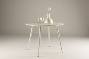 Venture Design Plaza Runda Matbord ⌀100 Vitputsad