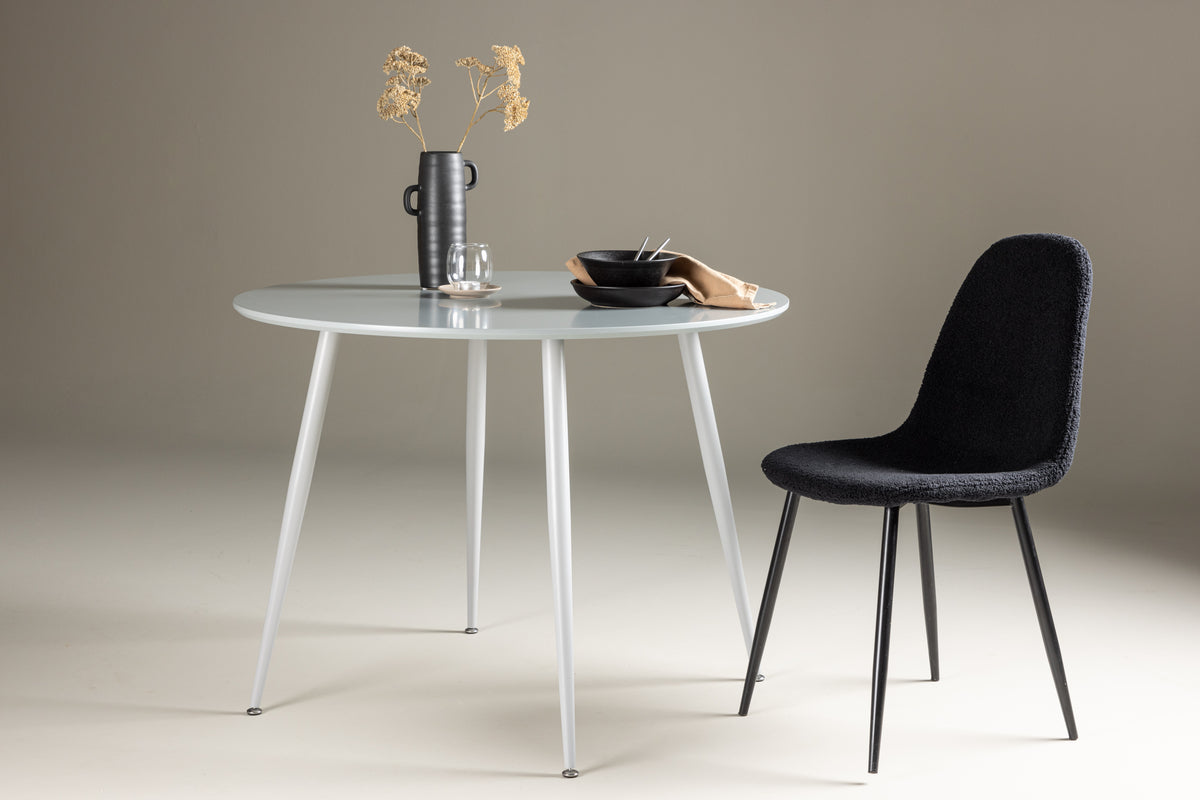 Venture Design Plaza Runda Matbord ⌀100 Grå