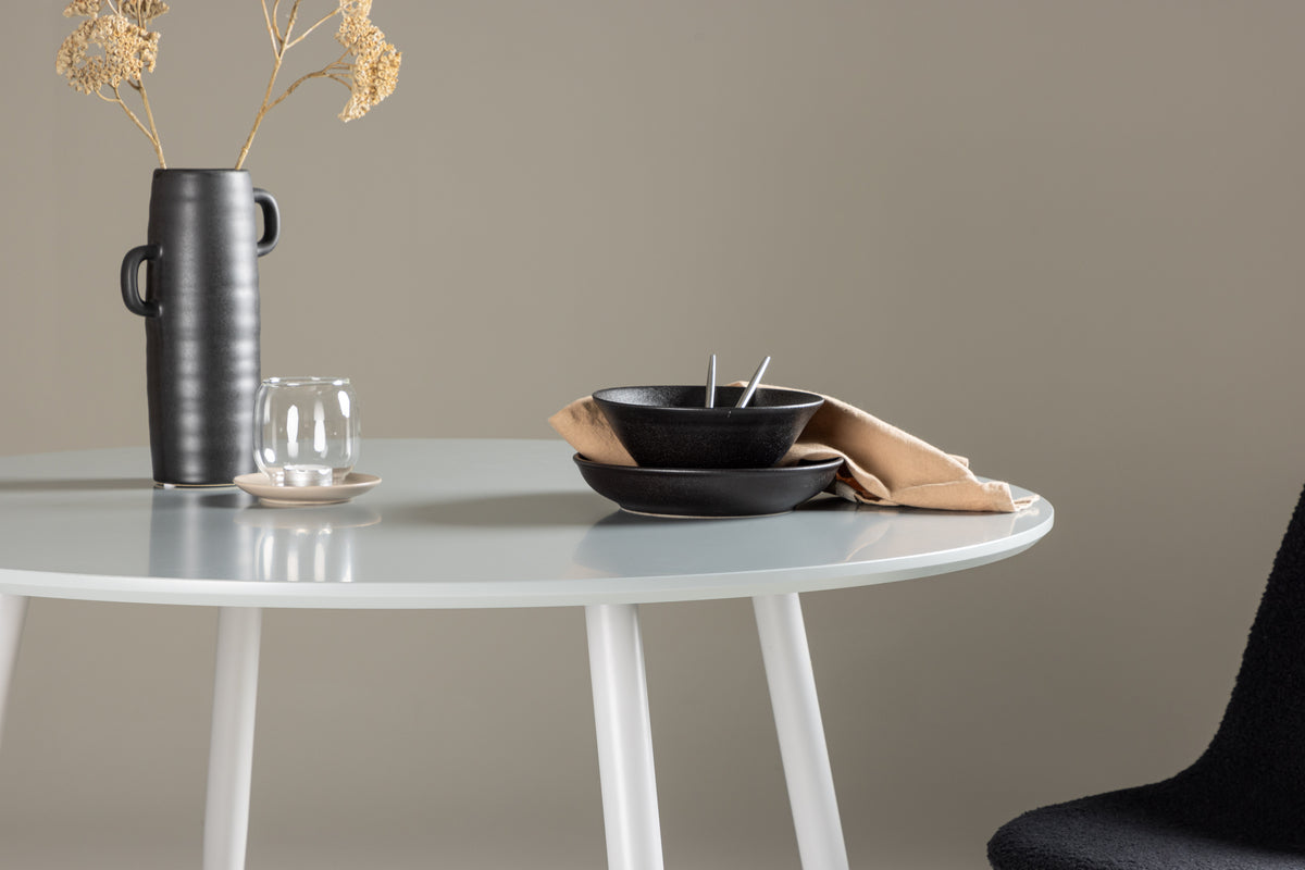 Venture Design Plaza Runda Matbord ⌀100 Grå