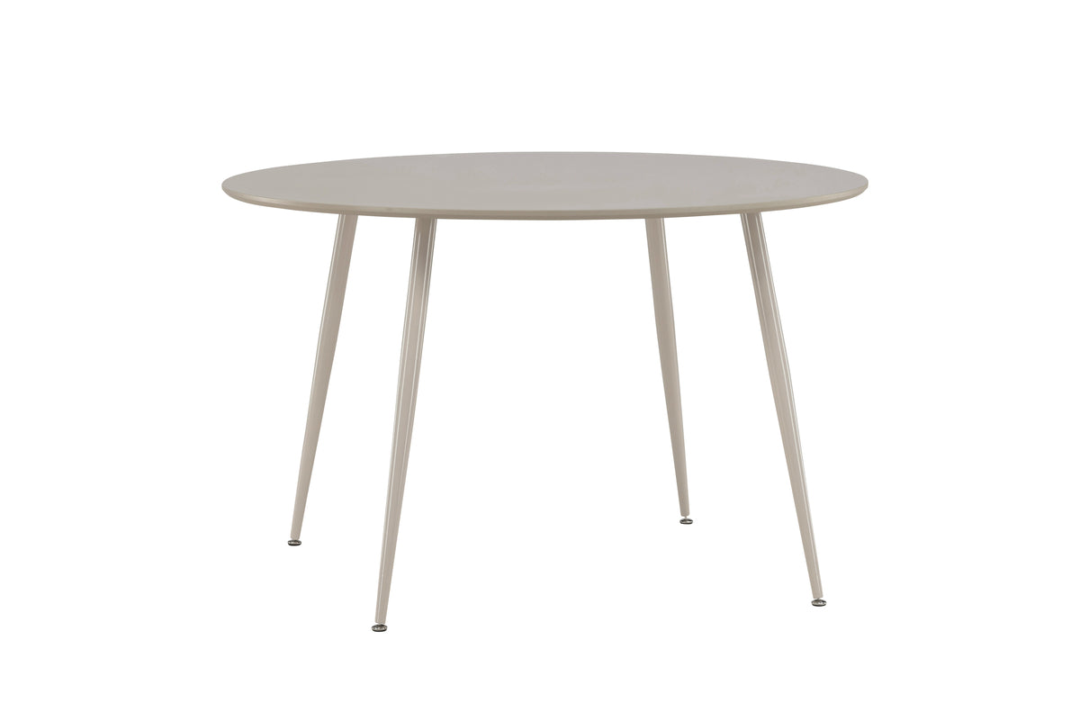 Venture Design Plaza Runda Matbord ⌀120 Beige