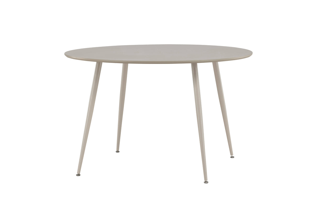 Venture Design Plaza Runda Matbord ⌀120 Beige