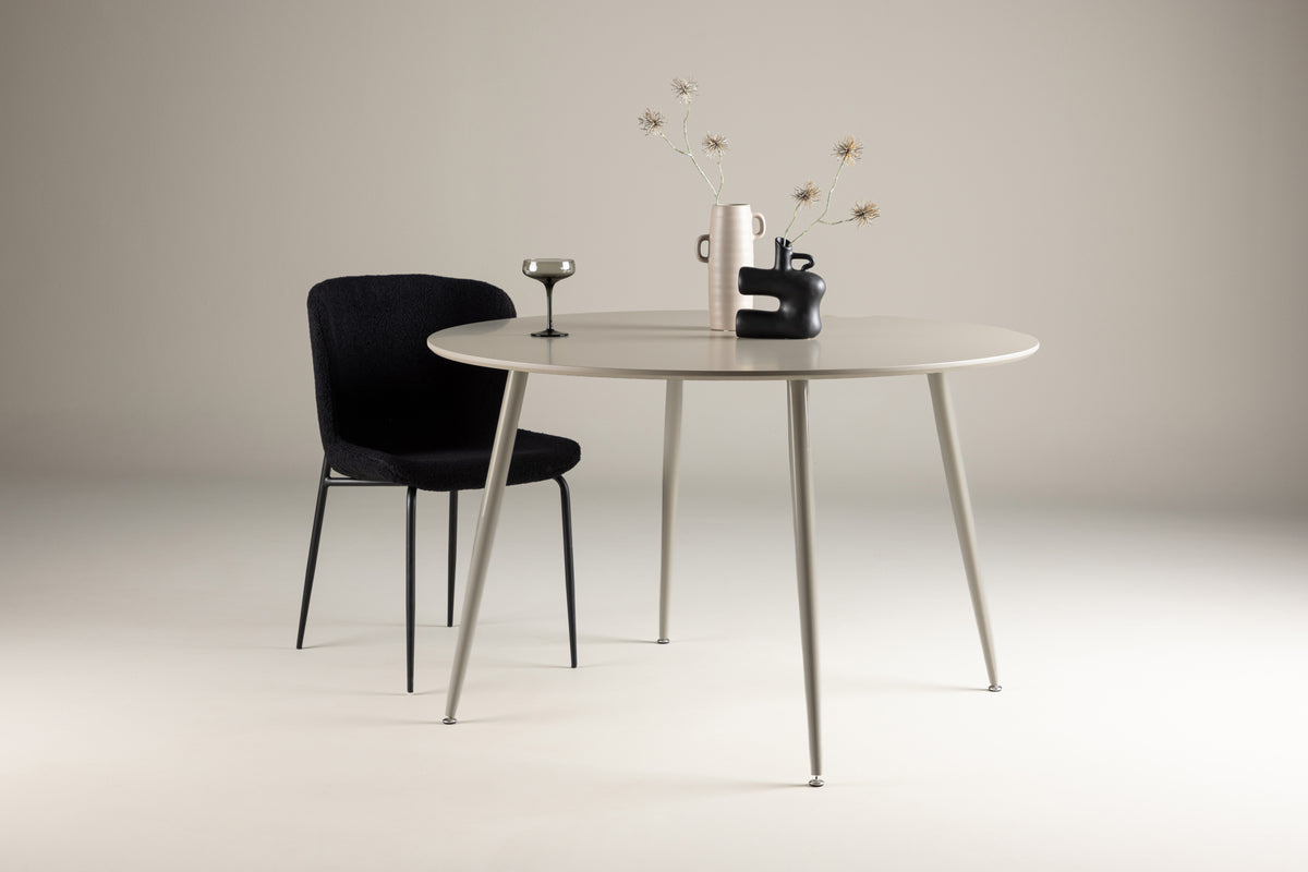 Venture Design Plaza Runda Matbord ⌀120 Beige
