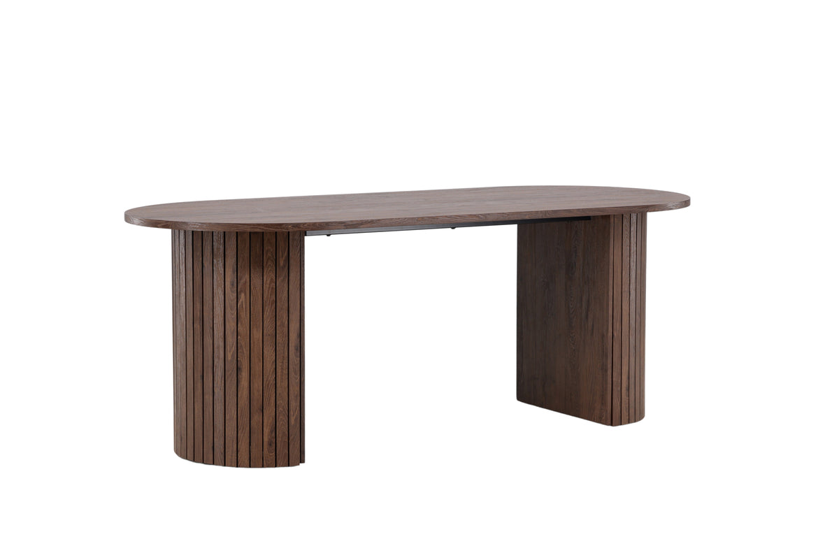 Venture Design Härön Ovala Matbord 200 x 90 Mocka
