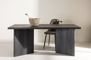 Venture Design Bassholmen Rektangulära Matbord 180 x 90 Svart