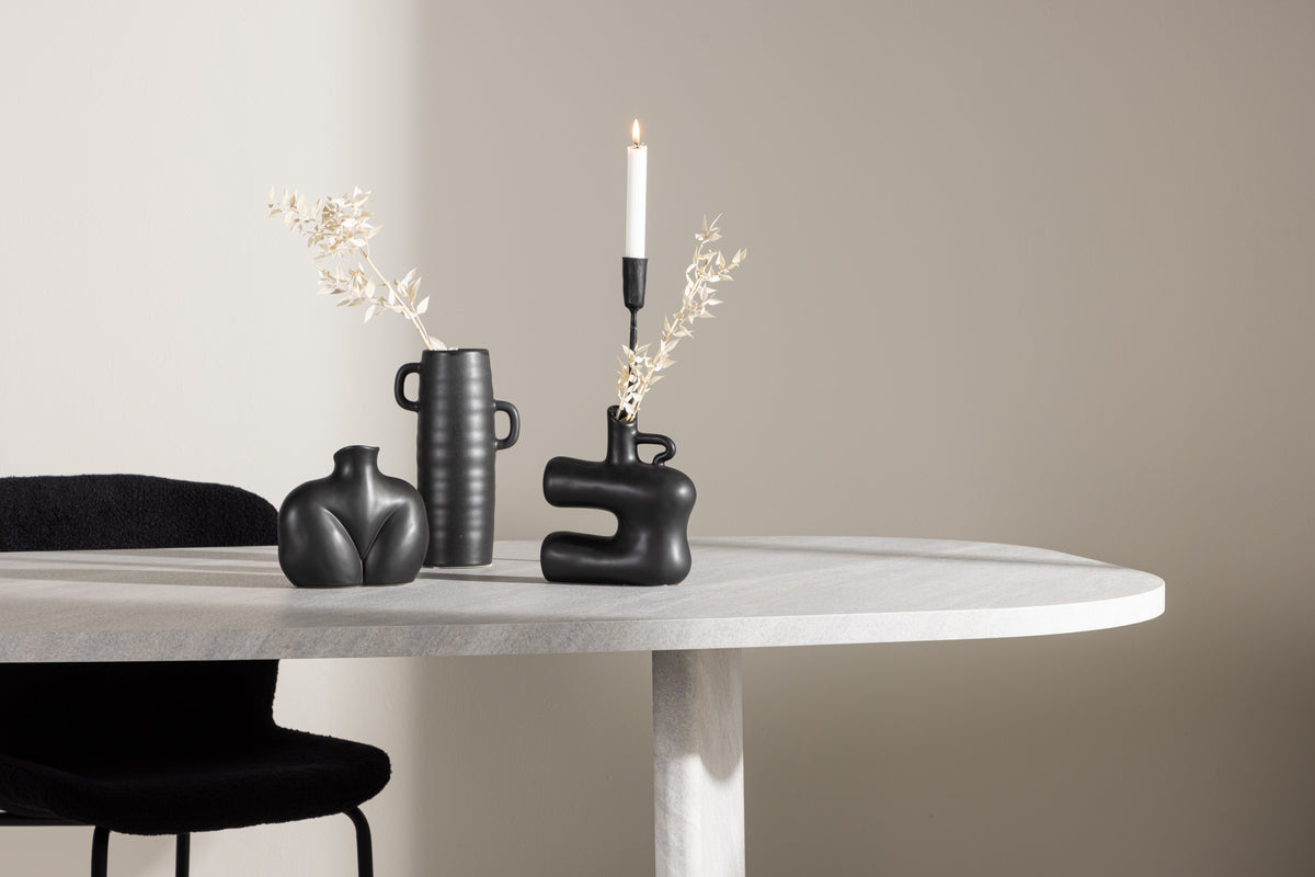 Venture Design Grönvik Ovala Matbord 220 x 100 Vit