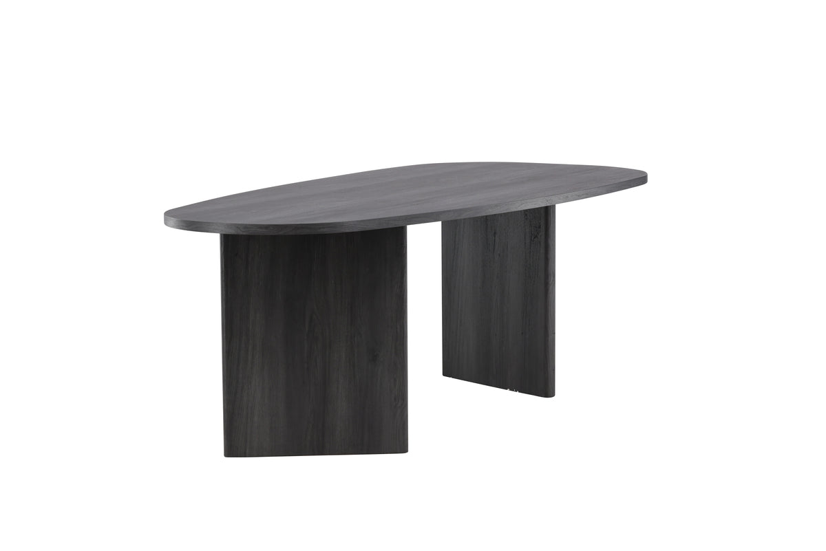 Venture Design Grönvik Ovala Matbord 220 x 100 Svart