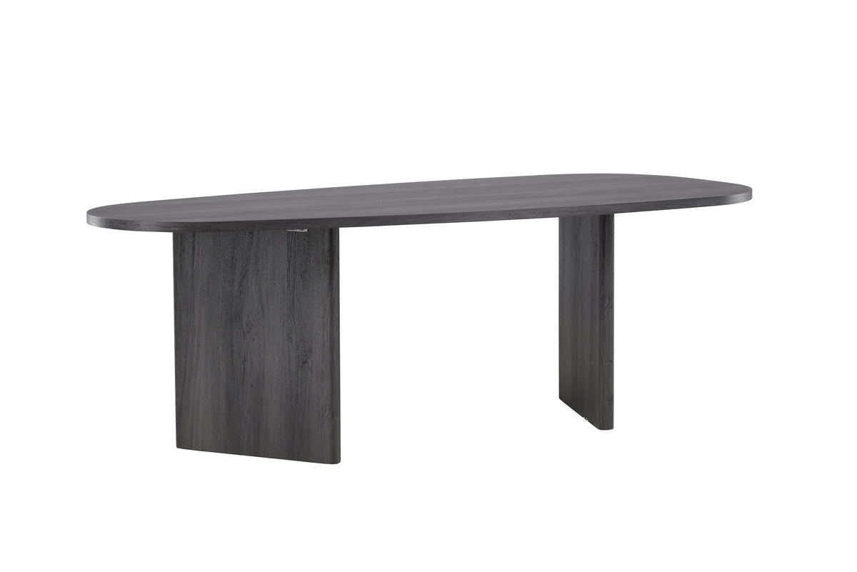 Venture Design Grönvik Ovala Matbord 220 x 100 Svart