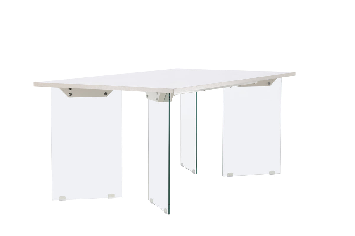Venture Design Ester Rektangulära Matbord 180 x 90 Ljusgrå