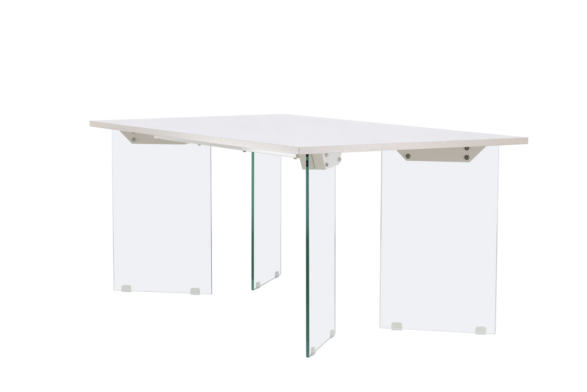 Venture Design Ester Rektangulära Matbord 180 x 90 Ljusgrå