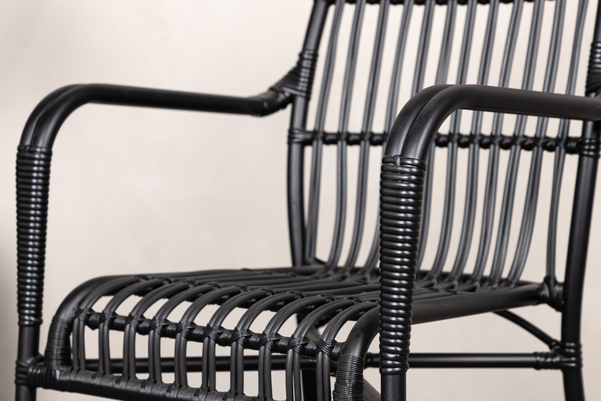 Venture Design Rizal Loungefåtöljer Svart