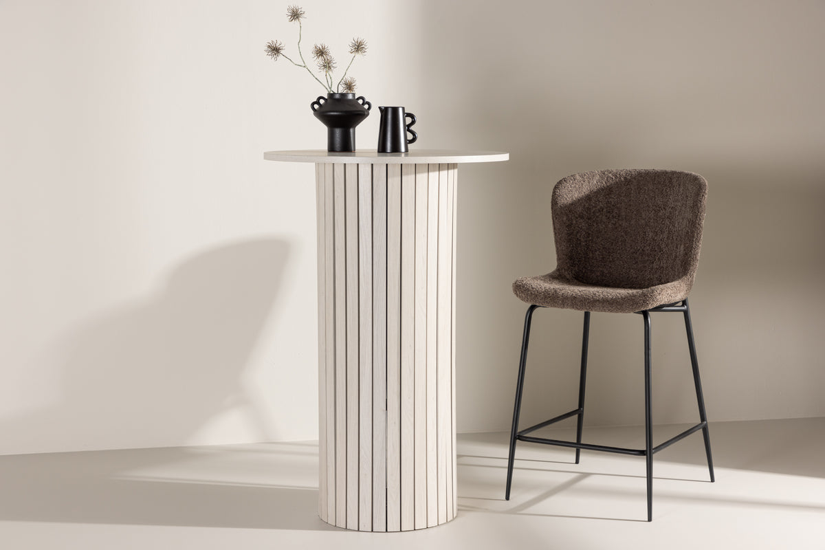 Venture Design Härön Barbord ⌀70 Vitputsad