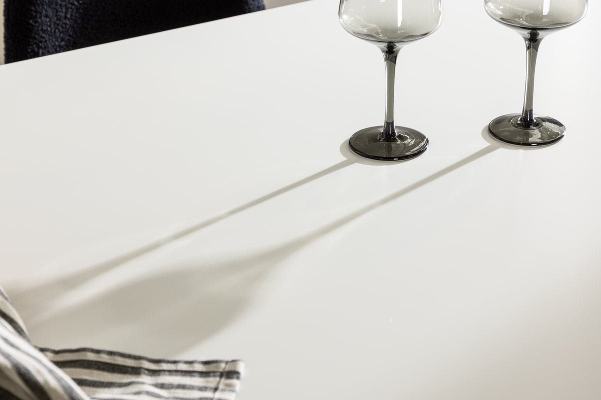 Venture Design Silar Rektangulära Matbord 180 x 90 Vit