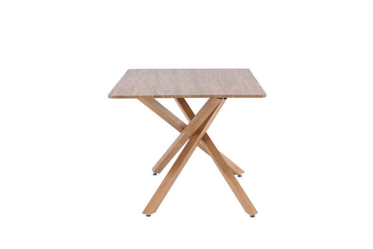 Venture Design Piazza Rektangulära Matbord 180 x 90 Mocka
