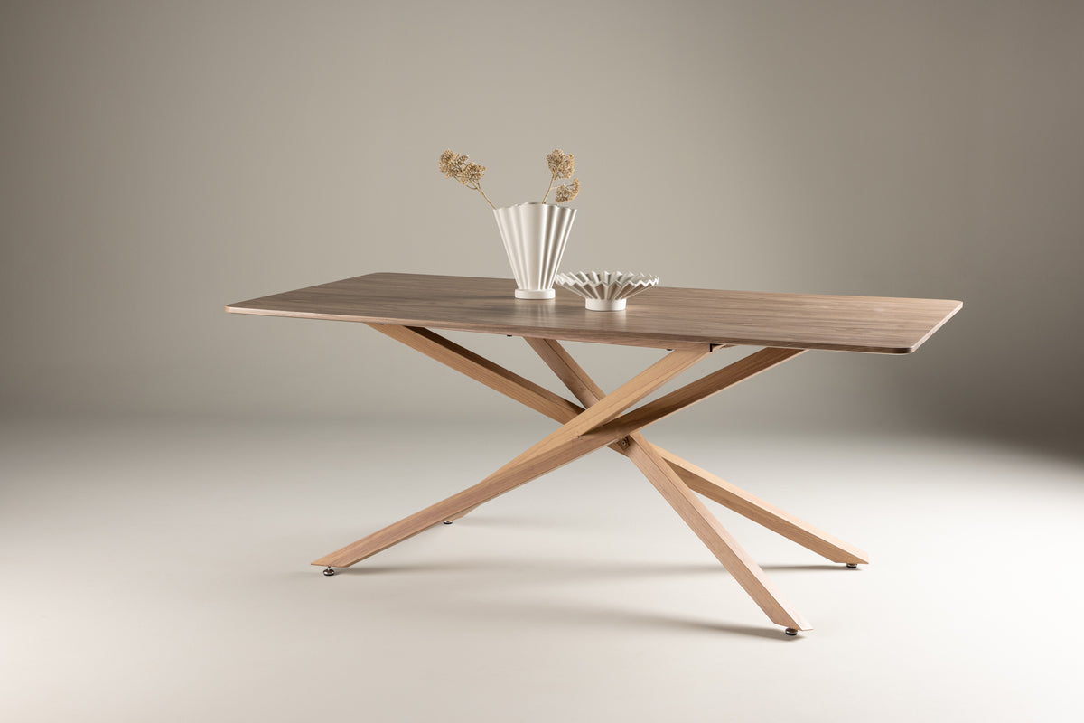 Venture Design Piazza Rektangulära Matbord 180 x 90 Mocka