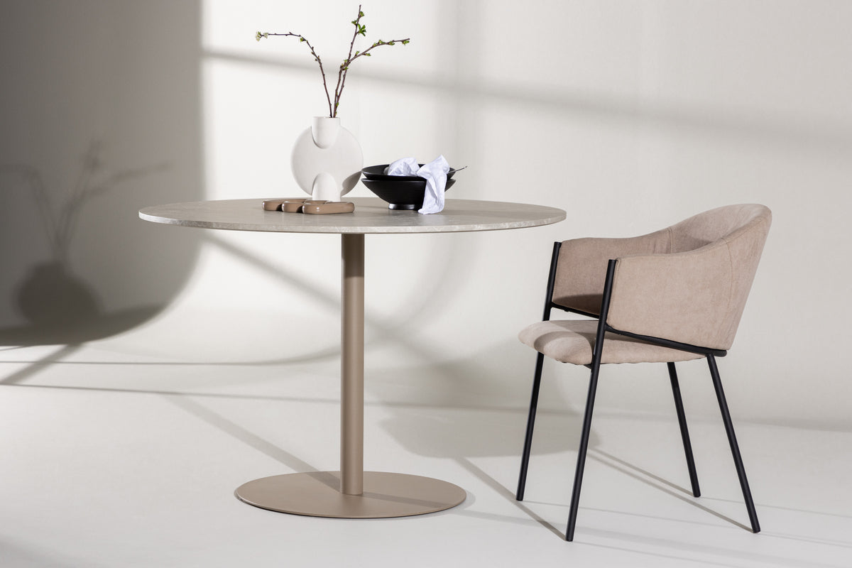 Venture Design Lycke Runda Matbord ⌀110 Beige