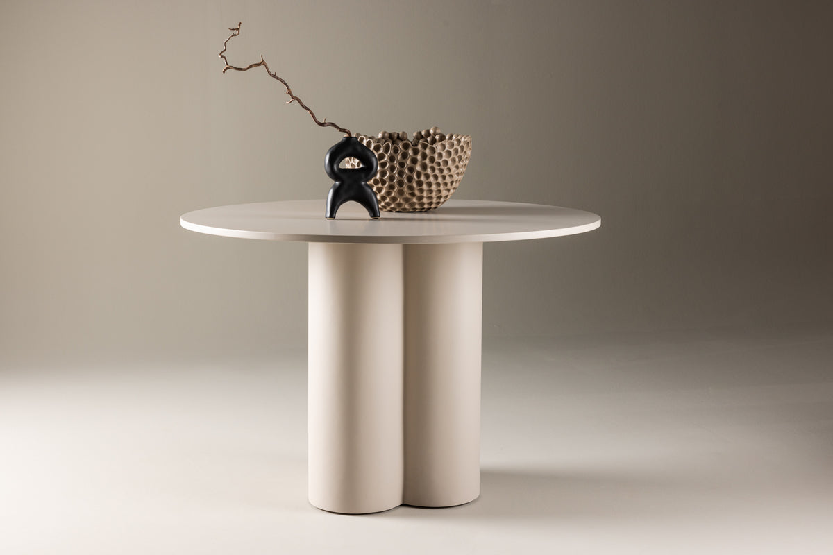 Venture Design Olivia Runda Matbord ⌀110 Beige