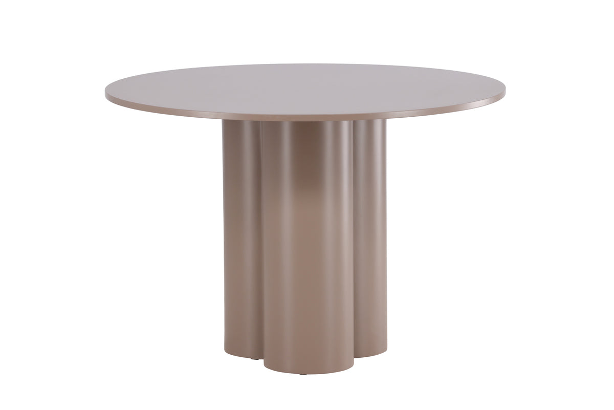 Venture Design Olivia Runda Matbord ⌀110 Mörkbrun