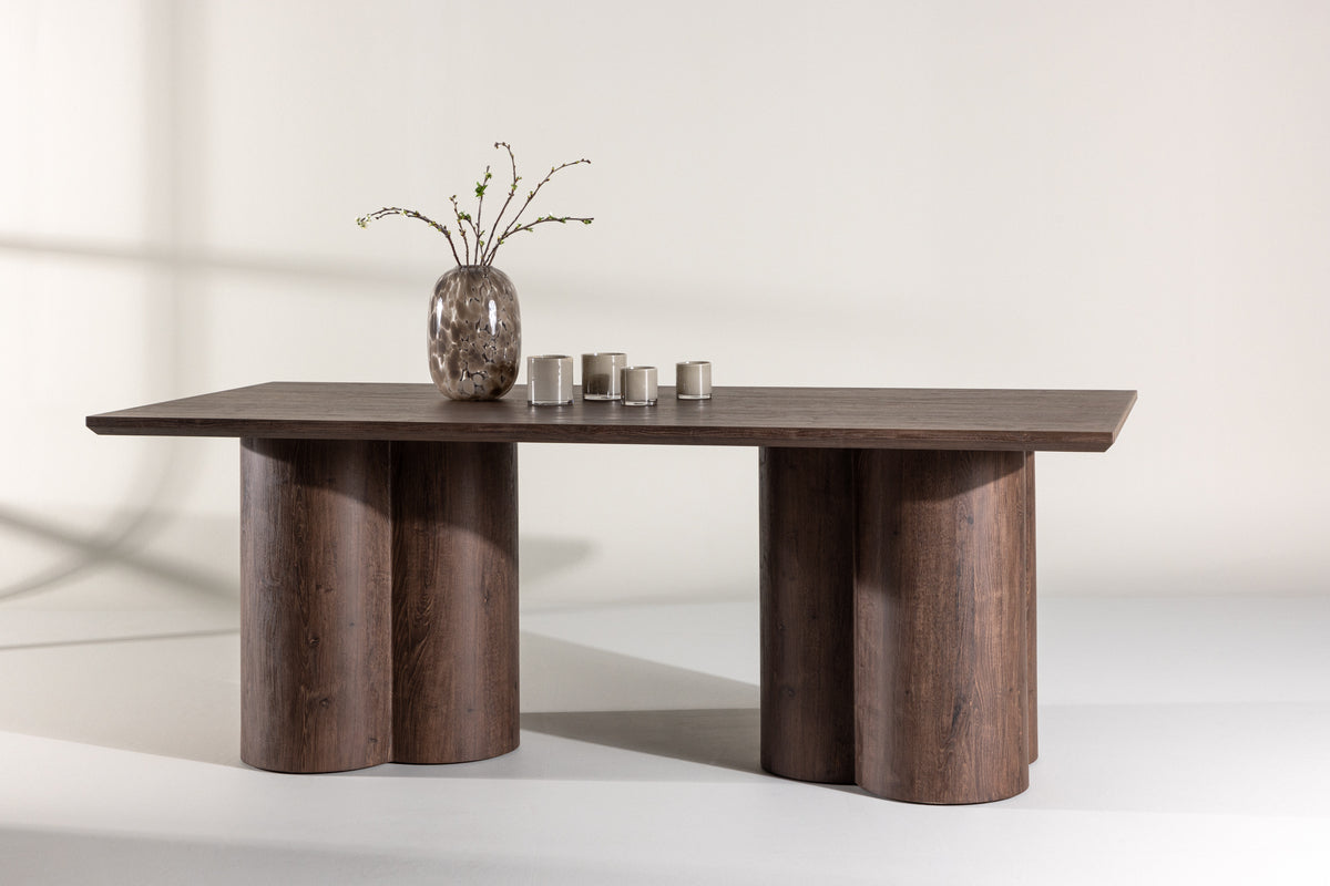 Venture Design Olivia Rektangulära Matbord 210 x 100 Mocka