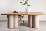 Venture Design Olivia Rektangulära Matbord 210 x 100 Vitputsad