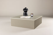 Venture Design Lenox Soffbord 90 x 90 Beige