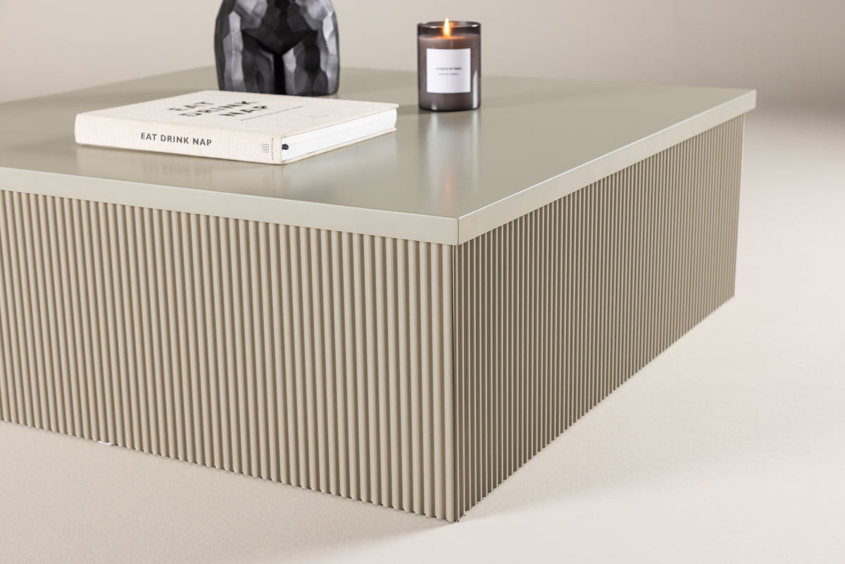 Venture Design Lenox Soffbord 90 x 90 Beige
