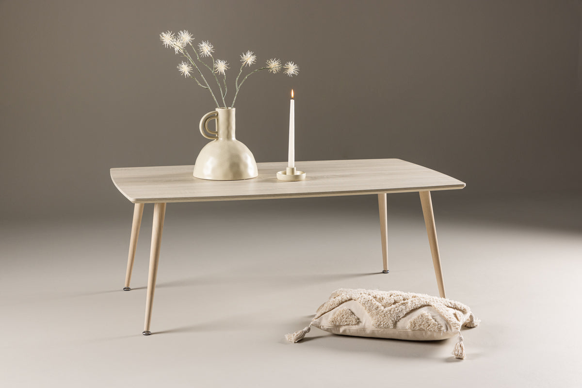 Venture Design Plaza Soffbord 120 x 70 Vitputsad