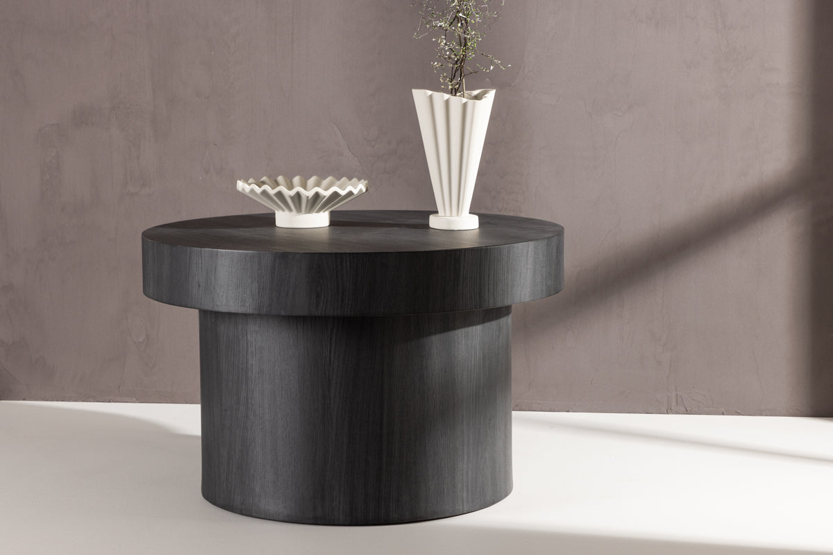 Venture Design Malung Soffbord ⌀80 Svart