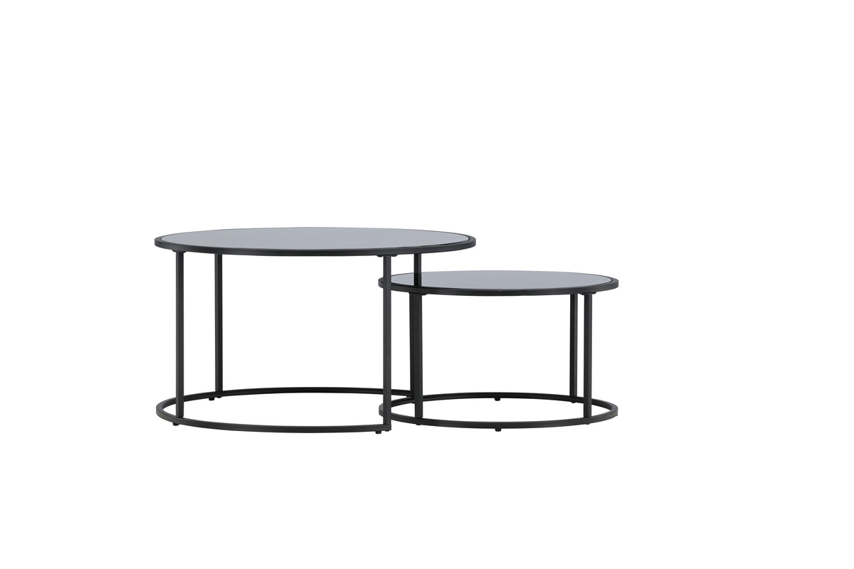 Venture Design Twin Soffbord Ø79 Svart