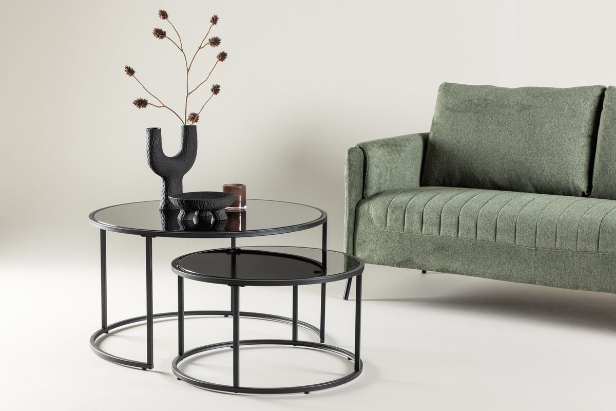 Venture Design Twin Soffbord Ø79 Svart