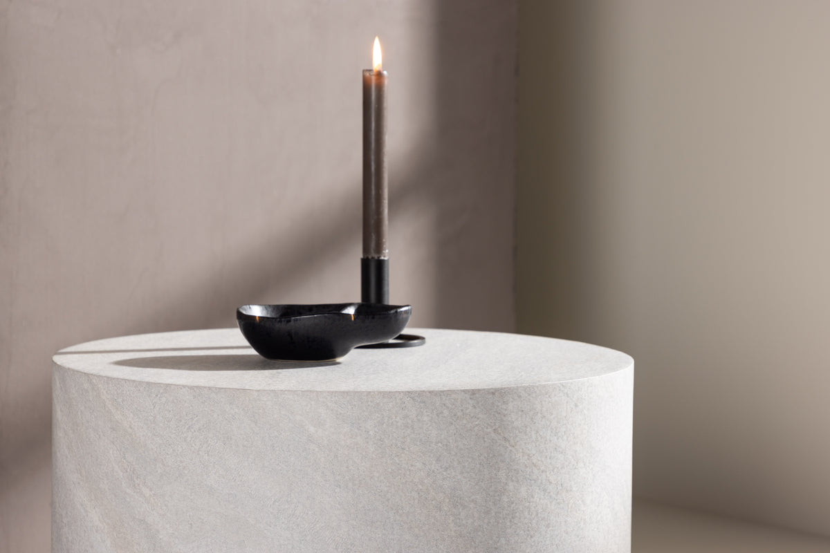 Venture Design York Soffbord ⌀50 Grå