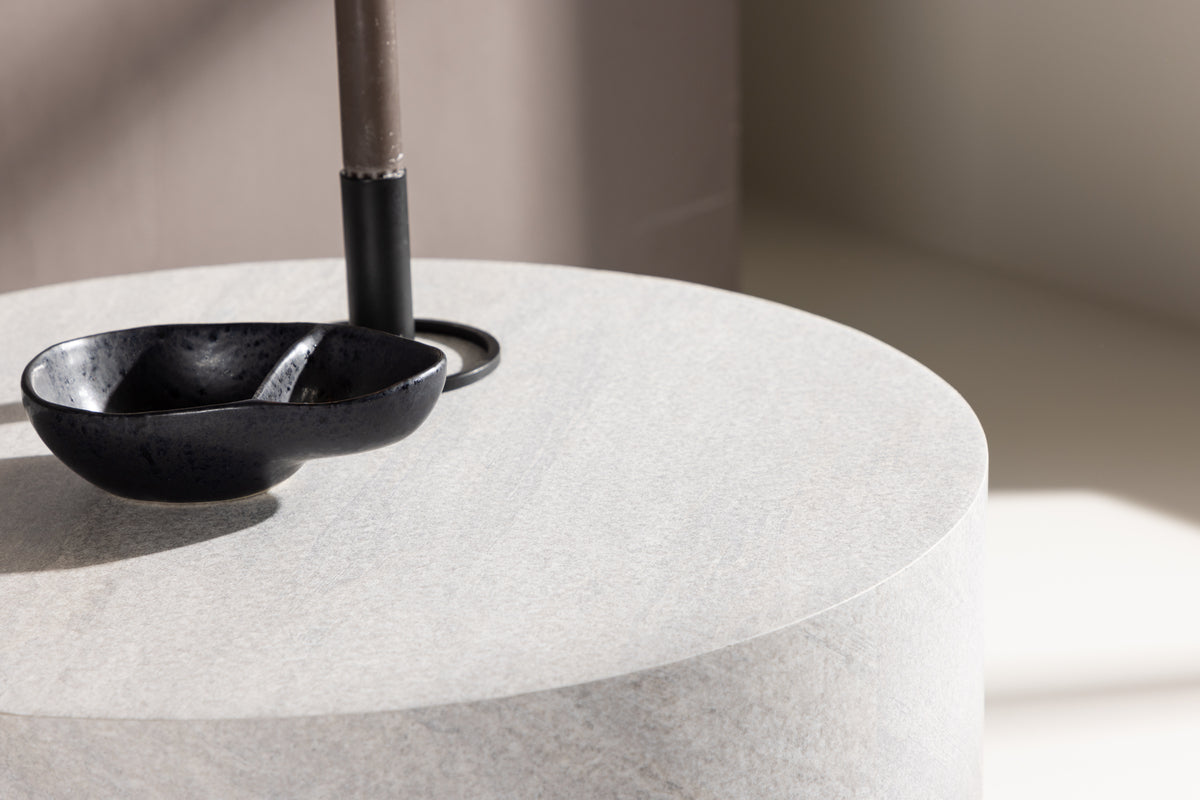 Venture Design York Soffbord ⌀50 Grå