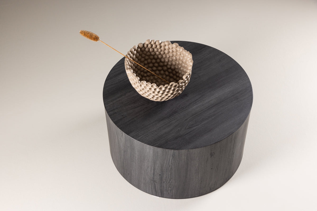 Venture Design York Soffbord ⌀80 Svart