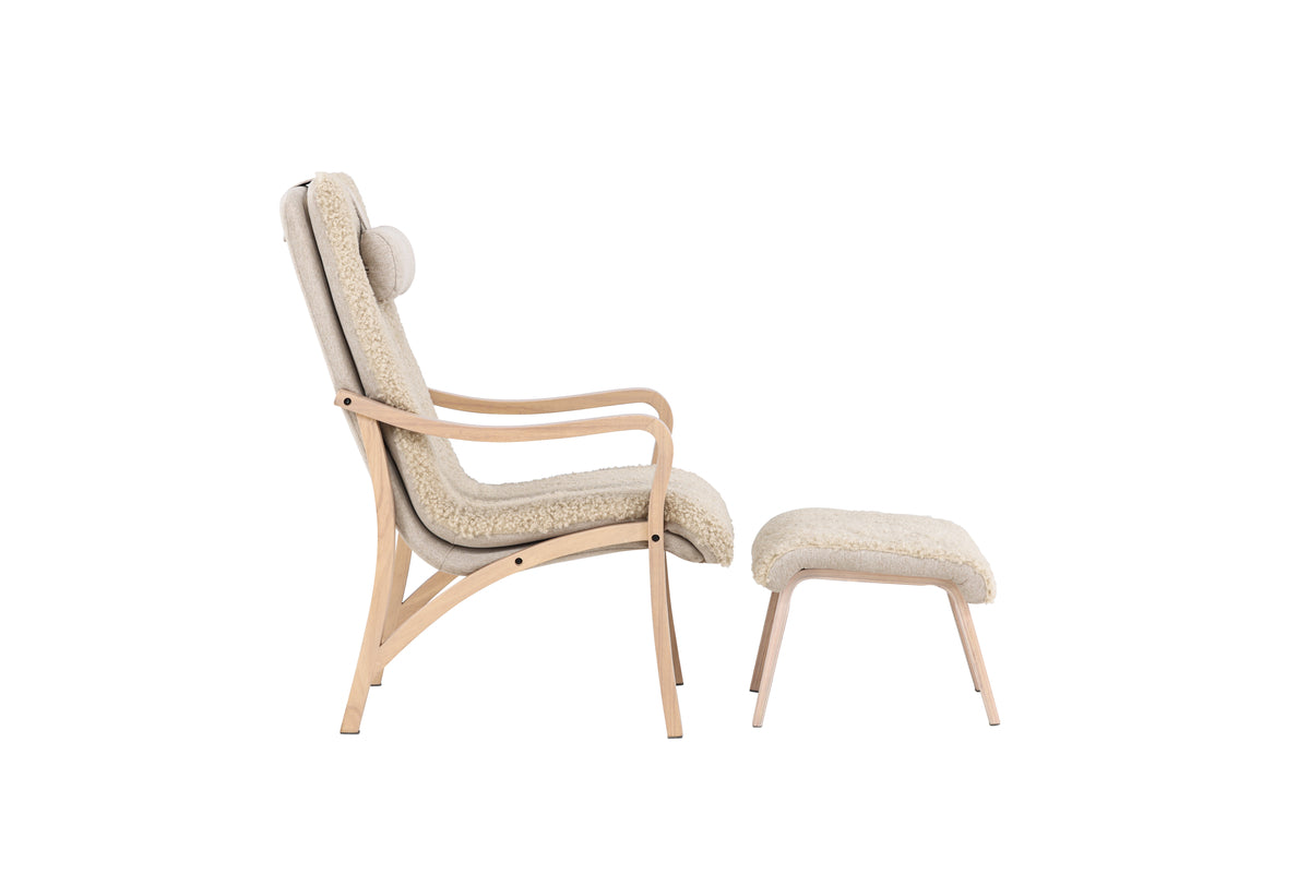 Venture Design Fårö Loungefåtöljer Brun