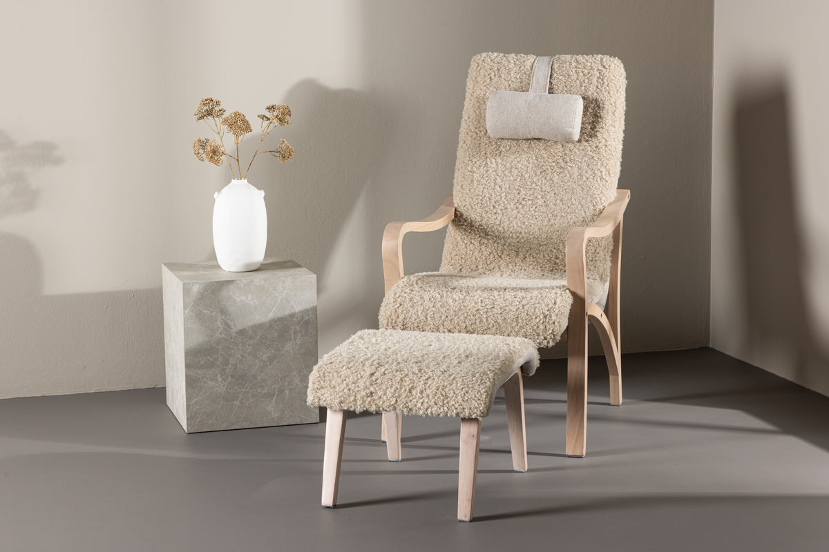 Venture Design Fårö Loungefåtöljer Brun