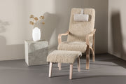 Venture Design Fårö Loungefåtöljer Brun