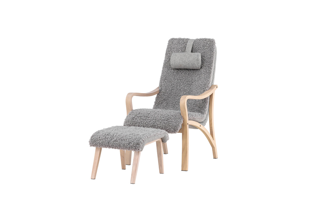 Venture Design Fårö Loungefåtöljer Ljusgrå