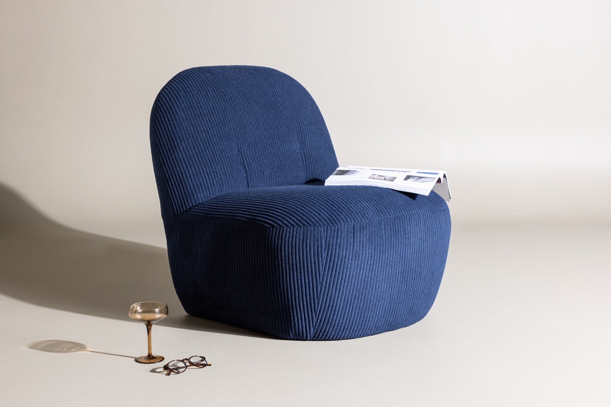 Venture Design Mahla Loungefåtöljer Marin
