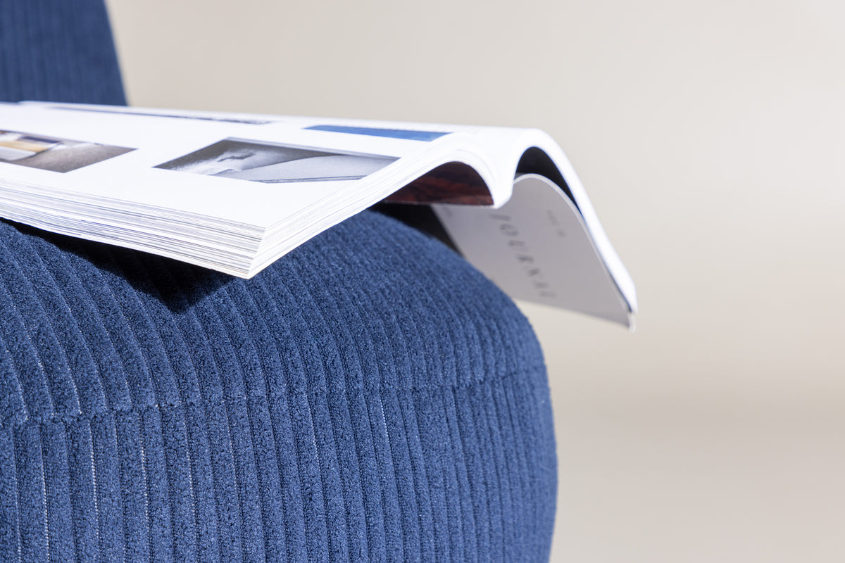 Venture Design Mahla Loungefåtöljer Marin
