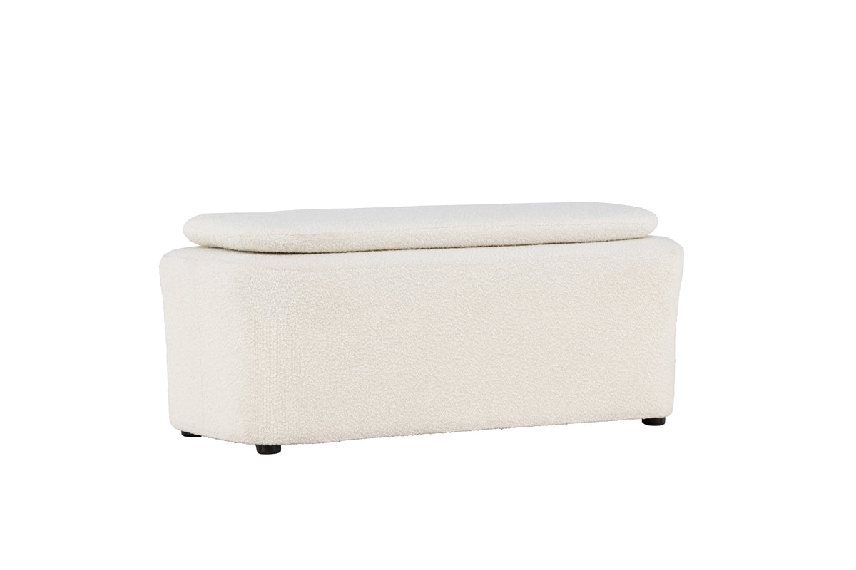Venture Design Laurel Ottoman 110 x 51 x 46,5 Vit