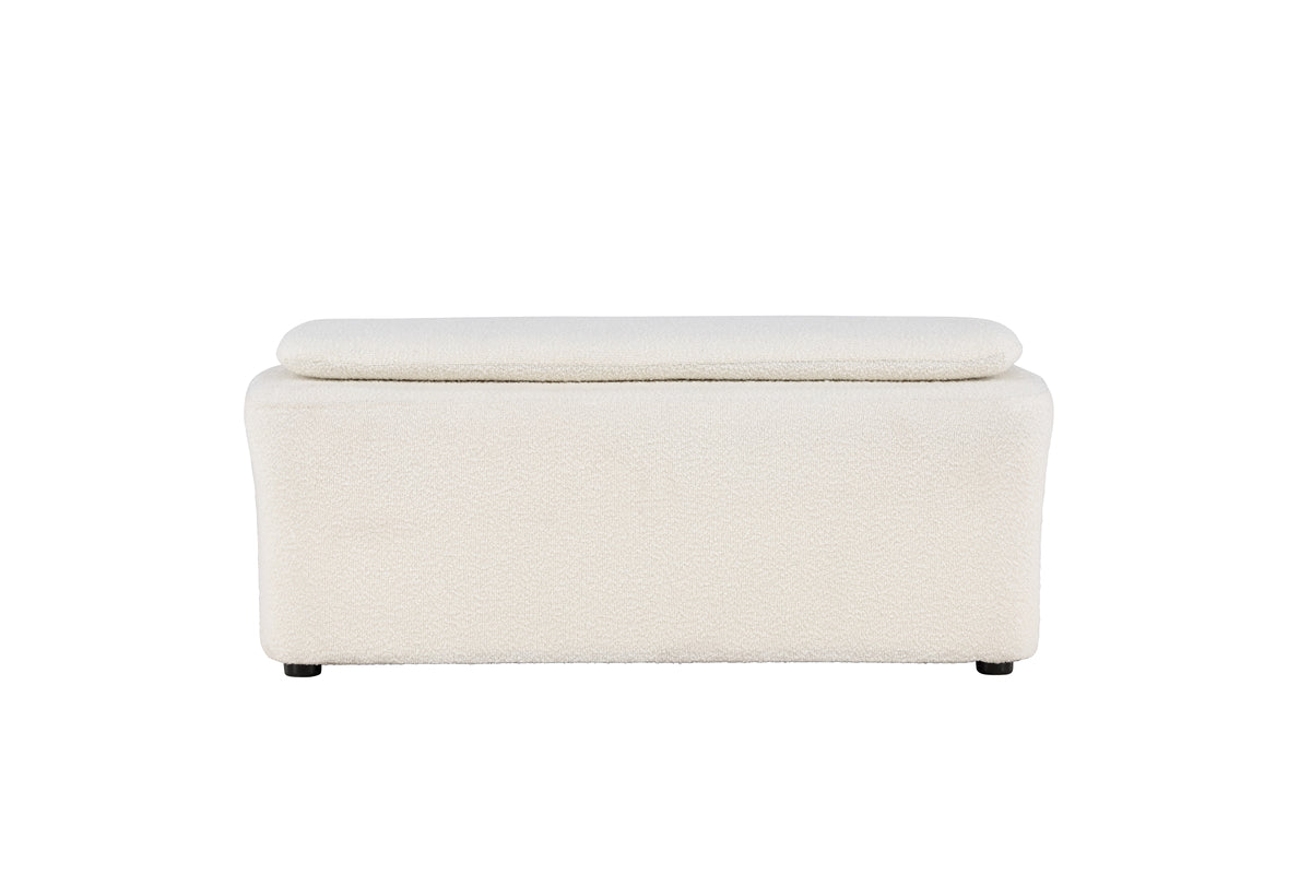Venture Design Laurel Ottoman 110 x 51 x 46,5 Vit