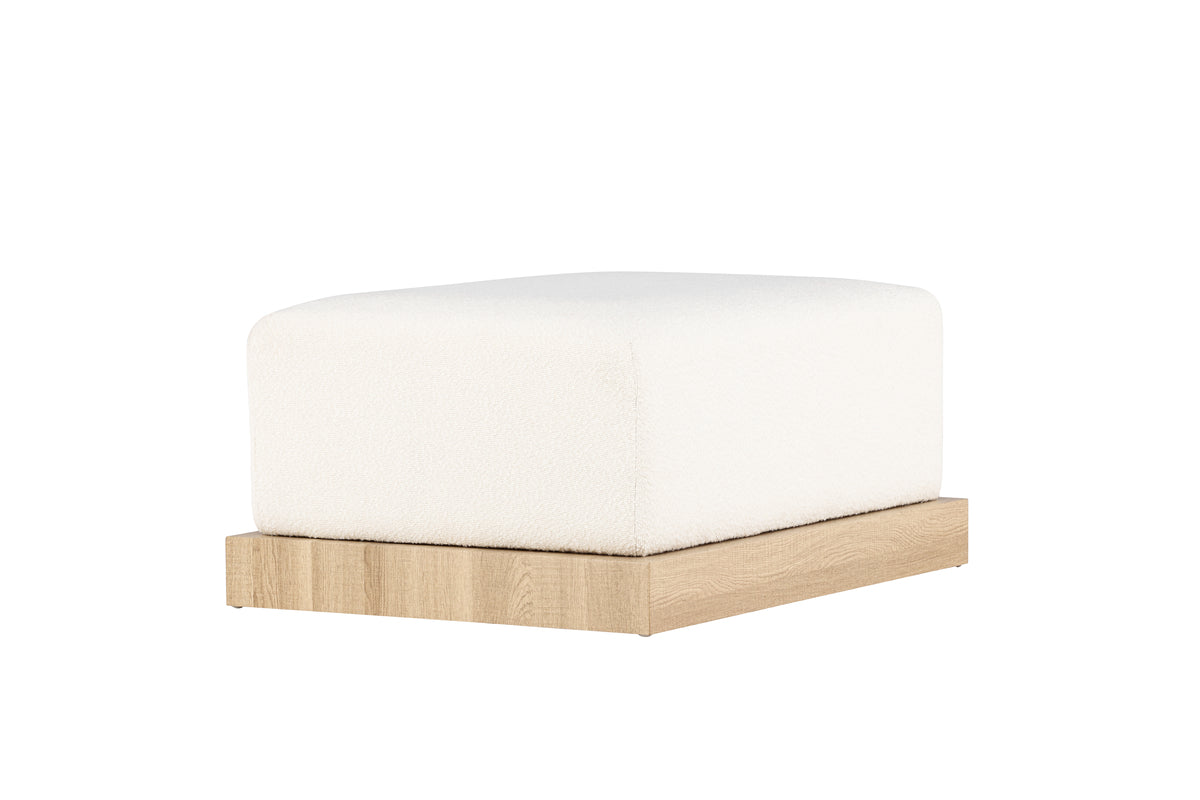 Venture Design Ivy Ottoman 70 x 45 x 100 Vit