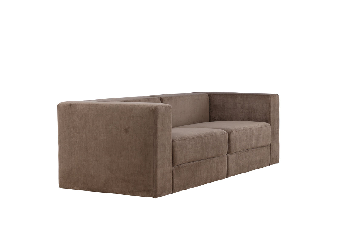 Venture Design Lumi 3-sits soffor Brun