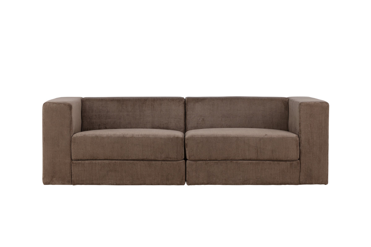 Venture Design Lumi 3-sits soffor Brun